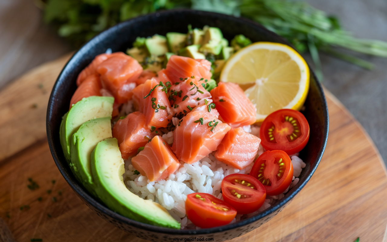 salmon poke recipe, easy salmon recipes