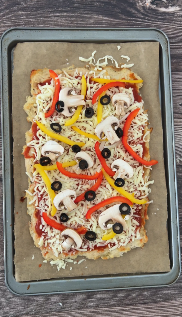 chicken pizza crust recipe with toppings 