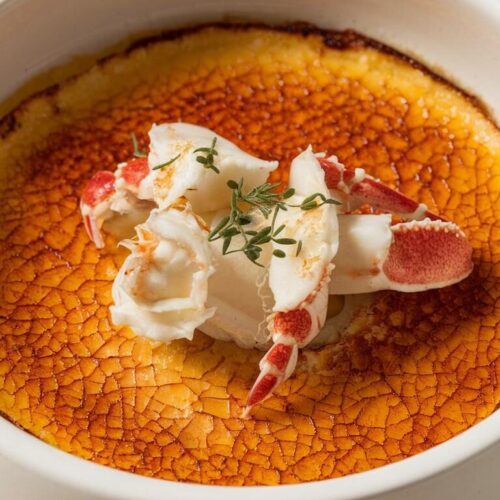 Crab brulee recipe, crab recipes