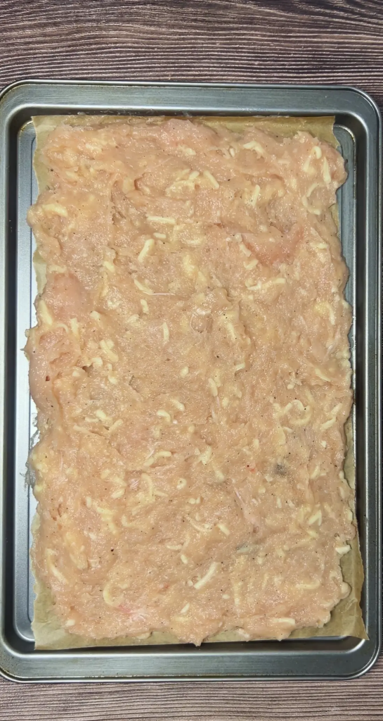 Chicken crust pizza dough