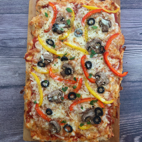 chicken crust pizza recipe