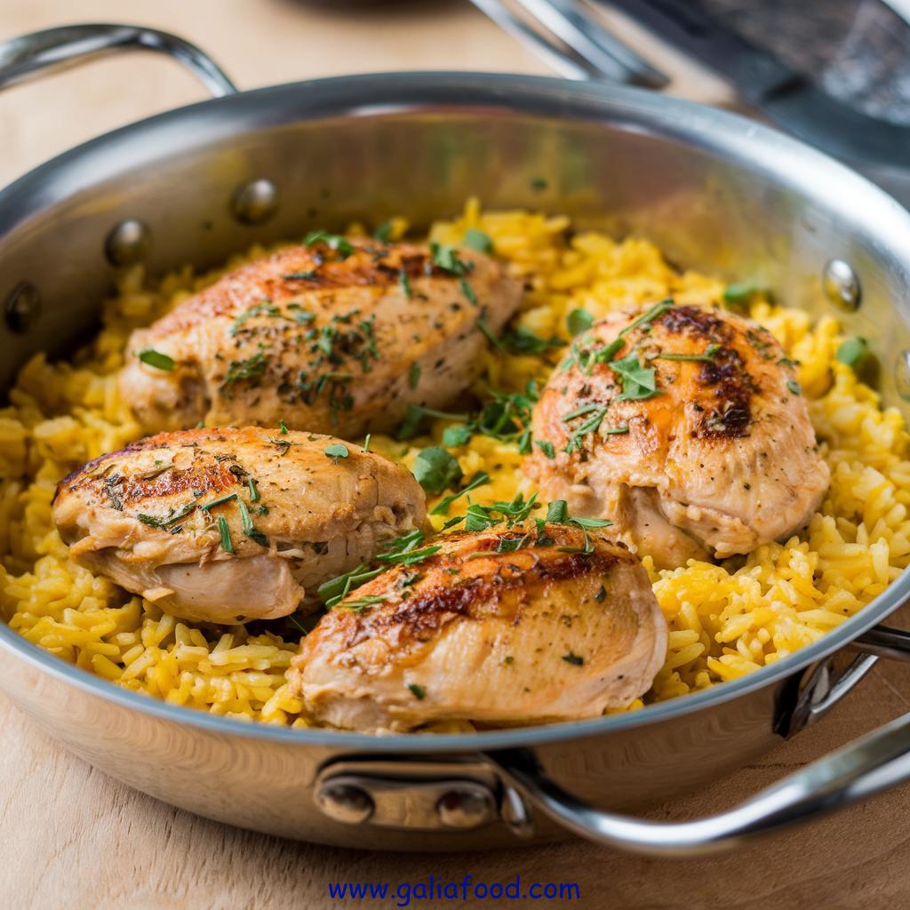 One pot chicken and yellow rice recipe