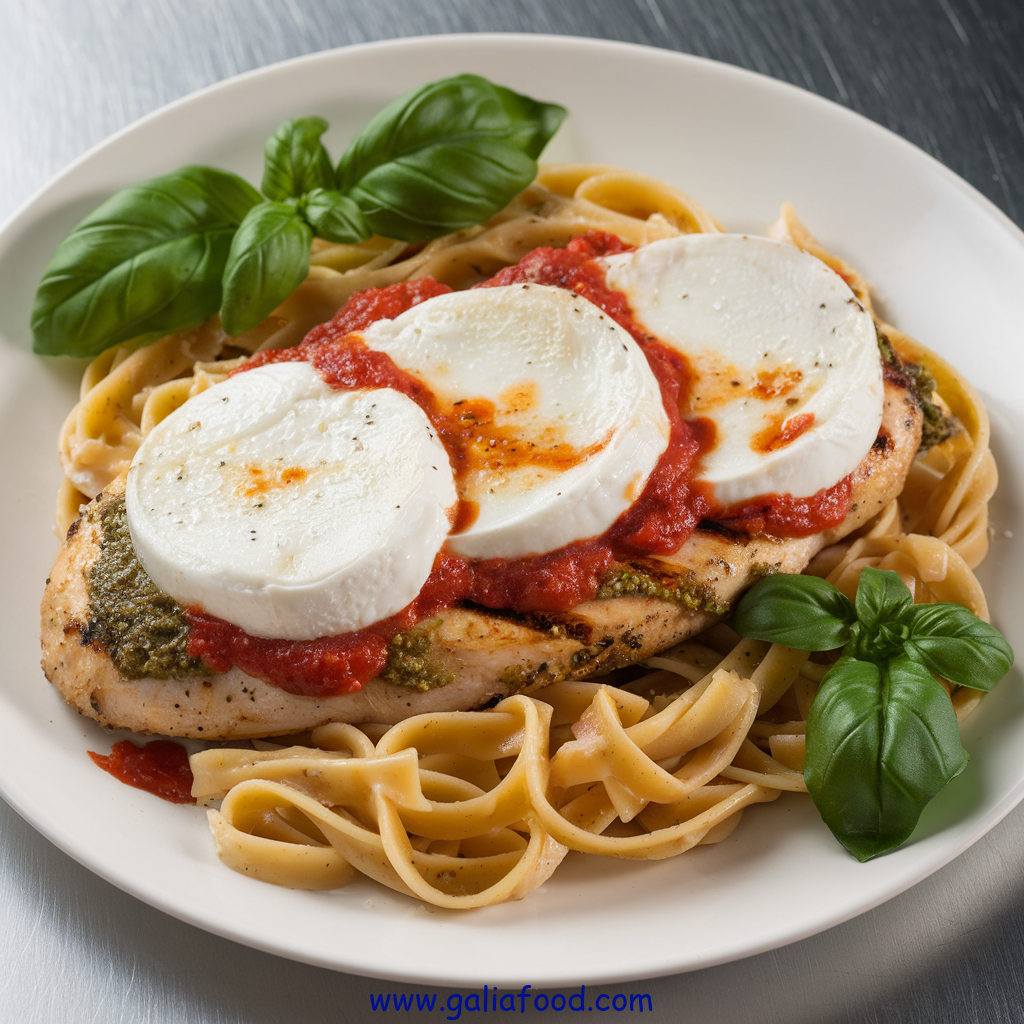 grilled chicken parmesan recipe​ with linguine