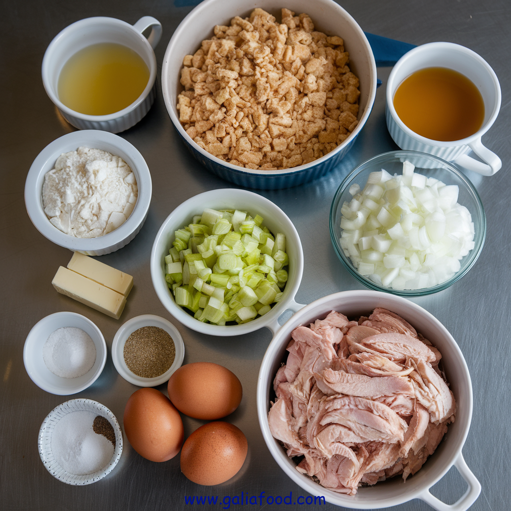 chicken and dressing recipe ingredients