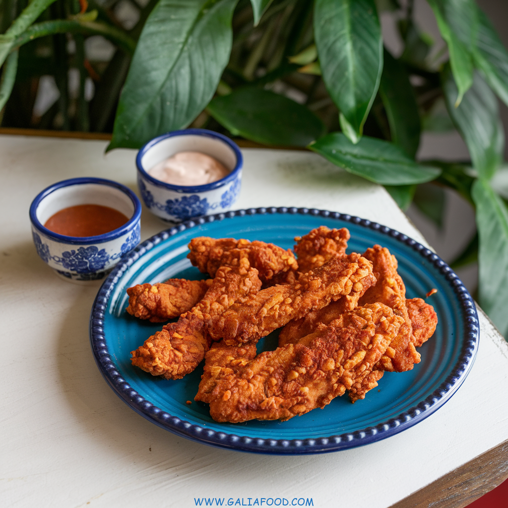 spicy chiken strips recipe