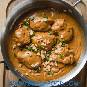 chicken with peanut butter recipe