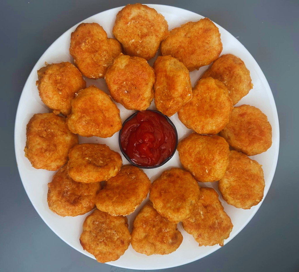 ground chicken nuggets recipe