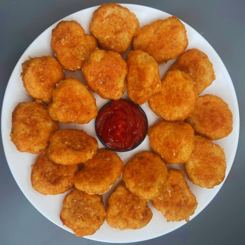 ground chicken nuggets recipe