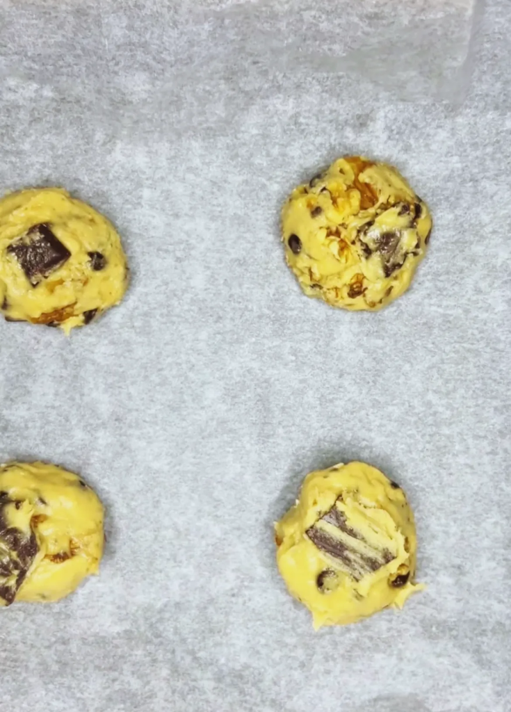 chocolate walnut cookie dough